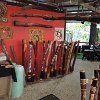 a local shop selling digeradoos.  Some shops would not let us take pictures
