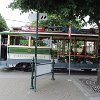 We took the tram for a ride around town