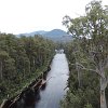 a river runs under it