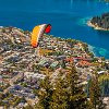 we could watch parasailers from here