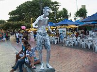 Mime at Iracema beach (vendor area)