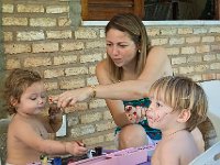 Luciana and her children