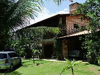 Luis' home at Lagoa Banana