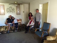 Alfredo, his wife, Gloria, Leonor, Francisco