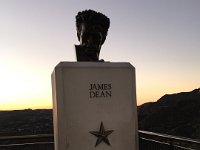Memorial to James Dean's "Rebel Without a Cause" movie, some of which was filmed here.