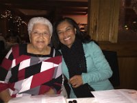 Leonor and Gloria, a former neighbor in El Salvador