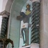 The Black Christ.  This statue is a sister statue to that of the revered Basilica of Esquipulas in Guatemala and was carved by Quirio Cantano in the late 16th Century.