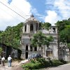 Church of Conception in Ataco, under construction