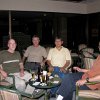 Keith, Bill, Francisco, Egidio, one evening in the bar