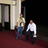 Francisco and the director talk