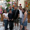 Francisco's cousin Teresa and her two children, Alejandro and Andrea, and Nelson with Bill and Francisco