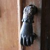 doorknob on the church door