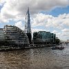 UKLONTowerBridge4  City Hall, on the left and The Shard rising in the background