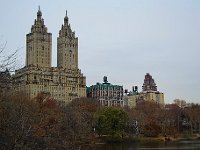 Central Park Lake and the San Remo Apartments