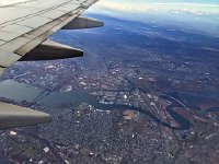 Aerial view of the west side of Jersey City