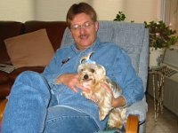 Bill holding Pepito
