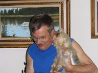 Pepito kissing Bill