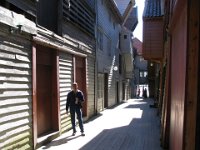 Bryggen side street with Francisco
