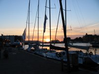 Sunset at 10 30 pm