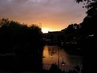 Tivoli at sunset