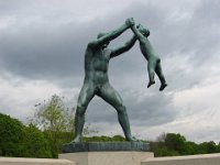 man with child