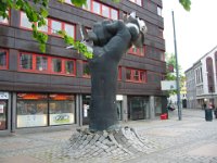 Rose in hand
