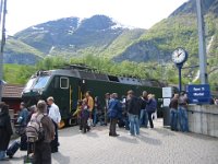 Train arriving