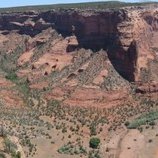 panoramic of Spider Rock