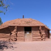 Navajo hogan