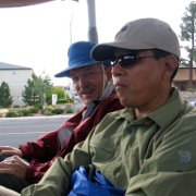 we left our hotel and took the shuttle into the park