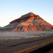 on the way to the Painted Desert