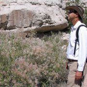 Our friend, Kirt Kempter, who is a Geologist, took us to Plaza Blaca and shared a lot of his knowledge about the area with us