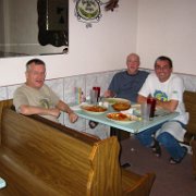 eating hot New Mexican food in Silver City