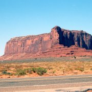 approaching Monument Valley