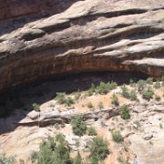 old cliff dwelling ruins