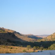 view from the pool area