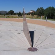 sundial out front