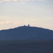 McDonald Observatory at sunset