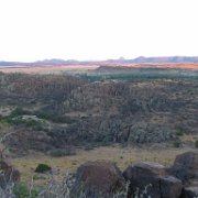 view from hilltop above Indian Lodge