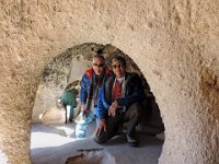 Inside one of the cliff dwellings