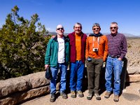 Keith, Egidio, Francisco and Bil : Bandelier NM