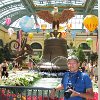 IMG 7325  Francisco in the Bellagio lobby area