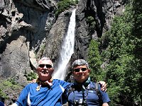 BWFAVYosemiteFall  BW FAV with Lower Yosemite Fall in the background