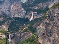 CAYO 062513 1218  Nevada and Vernal Falls from top to bottom